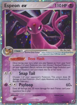 Espeon ex — Unseen Forces #102