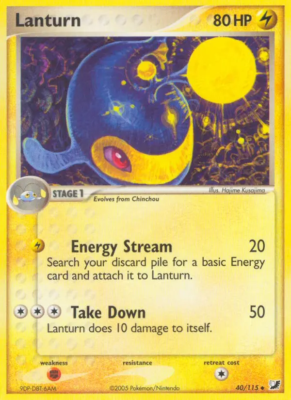 Lanturn 40 card from Unseen Forces
