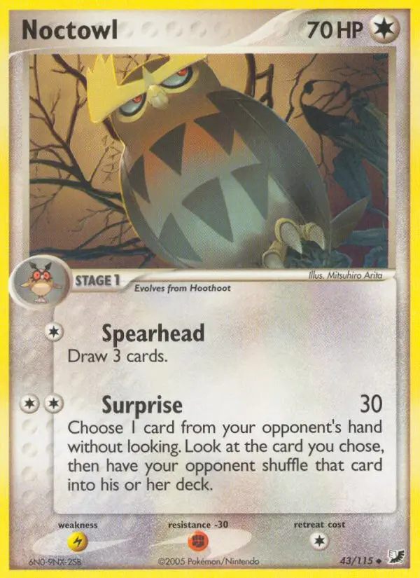 Noctowl 43 — Unseen Forces 43, Normal finish