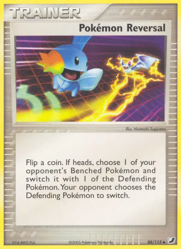Pokémon Reversal 88 — Unseen Forces 88, Normal finish