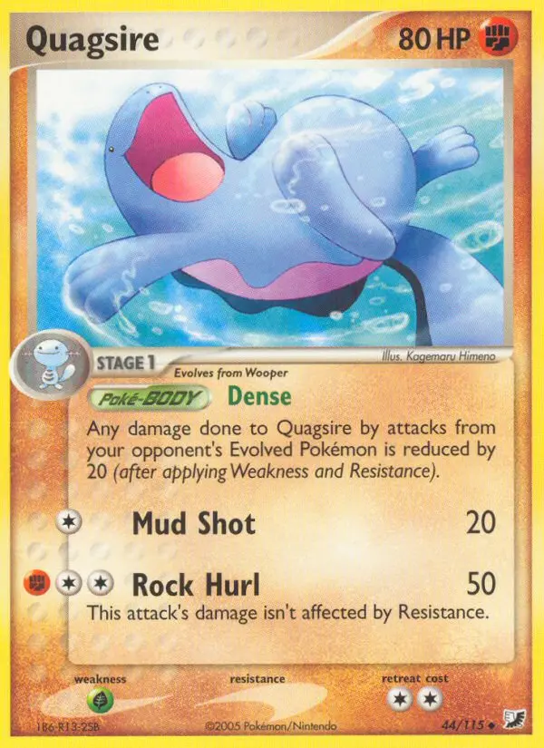 Quagsire 44 — Unseen Forces 44, Normal finish
