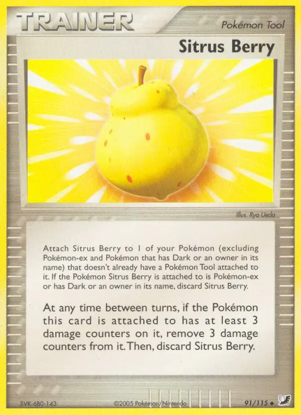 Sitrus Berry 91 — Unseen Forces 91, Normal finish