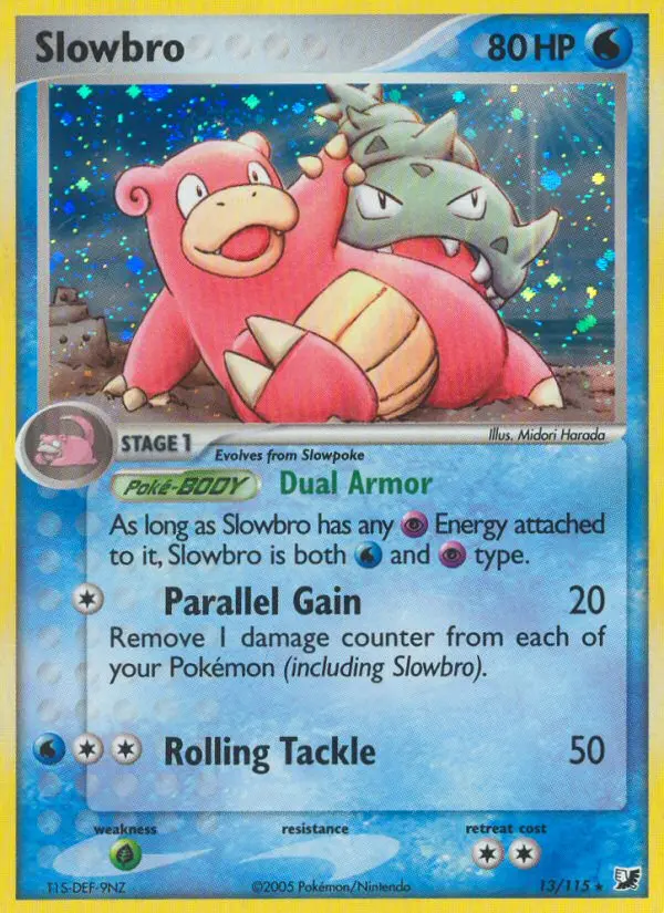 Slowbro 13 card from Unseen Forces