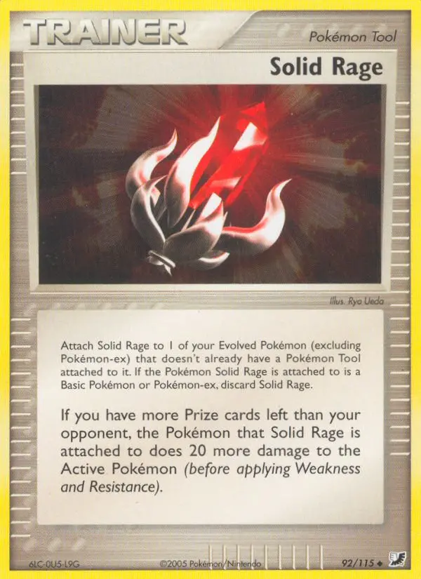 Solid Rage 92 — Unseen Forces 92, Normal finish