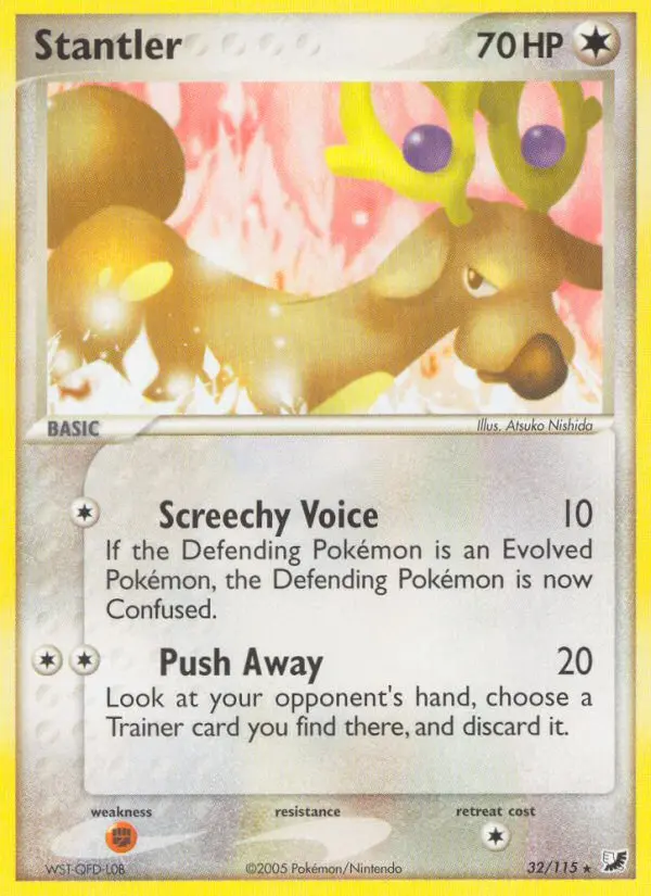 Stantler 32 card from Unseen Forces