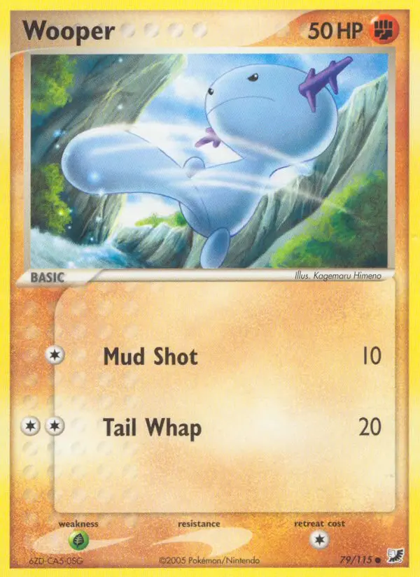 Wooper 79 card from Unseen Forces