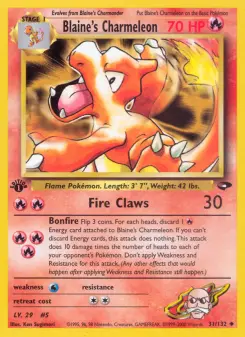 Blaine's Charmeleon — Gym Challenge #31