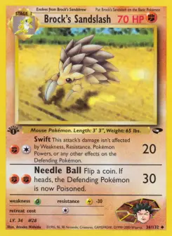 Brock's Sandslash — Gym Challenge #36