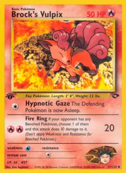Brock's Vulpix — Gym Challenge #37