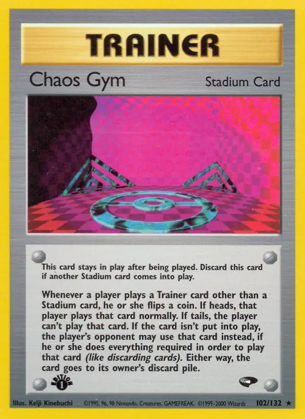 Chaos Gym 102 — Gym Challenge 102, 1st Edition finish
