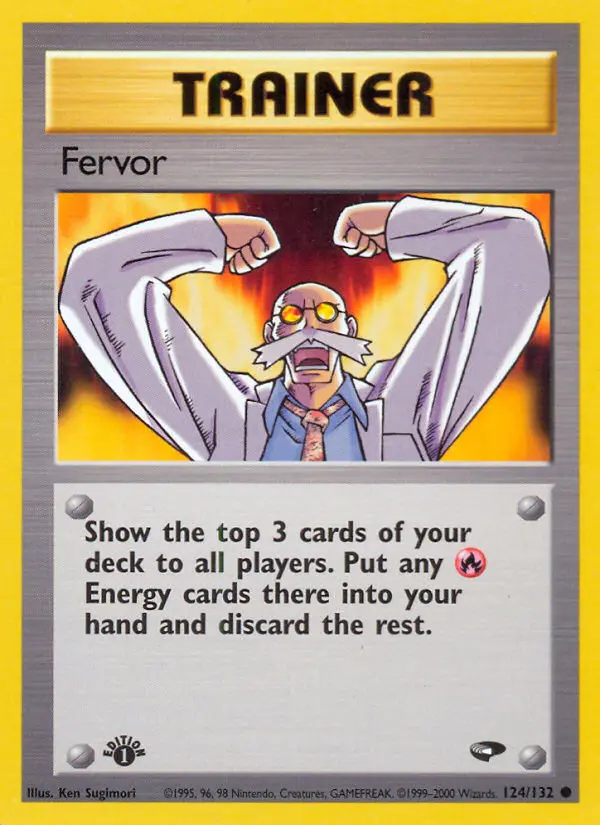 Fervor 124 — Gym Challenge 124, 1st Edition finish