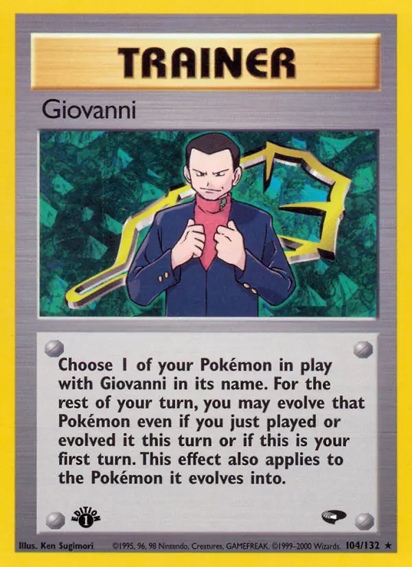 Giovanni 104 — Gym Challenge 104, 1st Edition finish