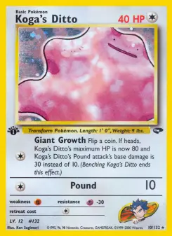 Koga's Ditto — Gym Challenge #10