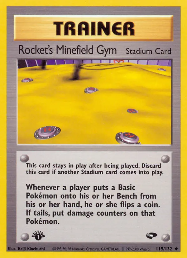 Rocket's Minefield Gym 119 — Gym Challenge 119, 1st Edition finish