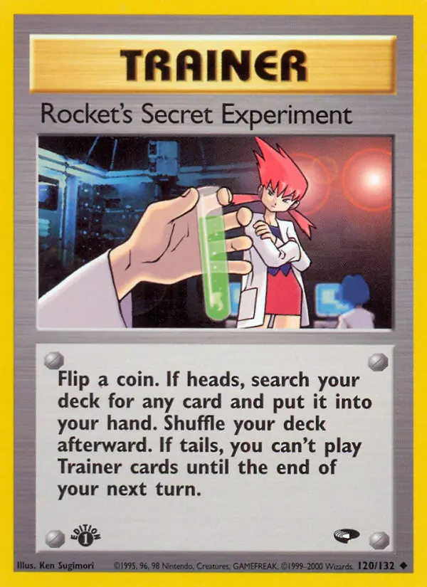 Rocket's Secret Experiment 120 — Gym Challenge 120, 1st Edition finish