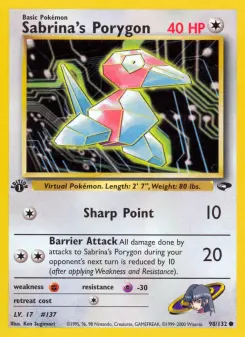 Sabrina's Porygon — Gym Challenge #98