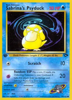 Sabrina's Psyduck — Gym Challenge #99