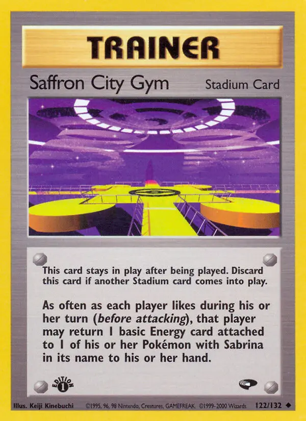 Saffron City Gym 122 — Gym Challenge 122, 1st Edition finish