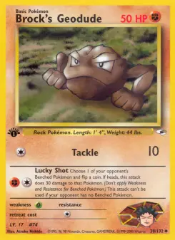 Brock's Geodude — Gym Heroes #38