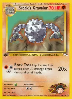 Brock's Graveler 40 — Gym Heroes