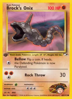 Brock's Onix — Gym Heroes #69