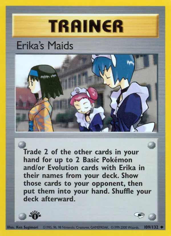 Erika's Maids 109 — Gym Heroes 109, 1st Edition finish