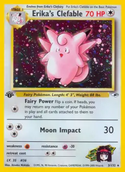 Erika's Clefable — Gym Heroes #3