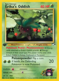 Erika's Oddish — Gym Heroes #47