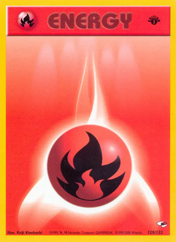 Fire Energy 128 — Gym Heroes 128, 1st Edition finish