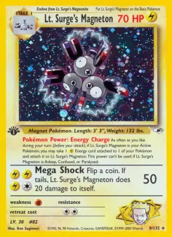 Lt. Surge's Magneton — Gym Heroes #8