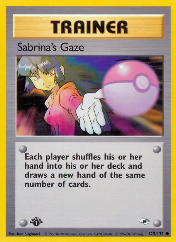 Sabrina's Gaze 125 — Gym Heroes 125, 1st Edition finish