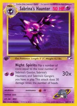 Sabrina's Haunter — Gym Heroes 58