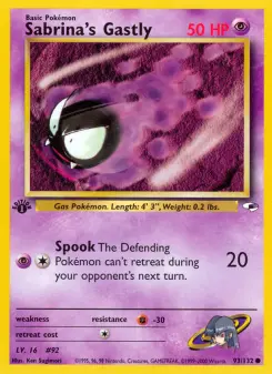 Sabrina's Gastly — Gym Heroes #93