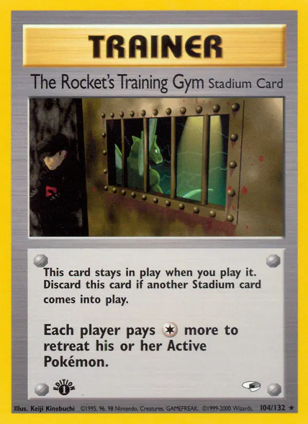 The Rocket's Training Gym 104 — Gym Heroes 104, 1st Edition finish