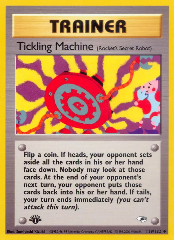 Tickling Machine 119 — Gym Heroes 119, 1st Edition finish