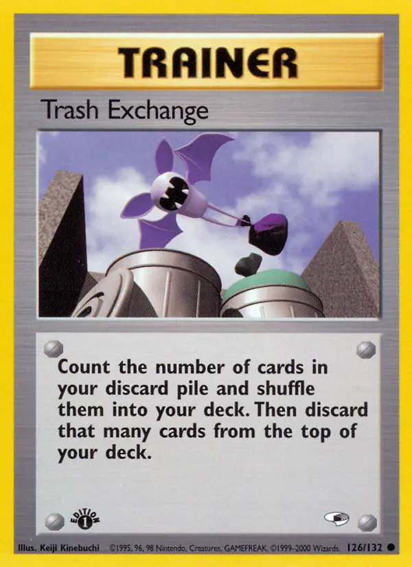 Trash Exchange 126 — Gym Heroes 126, 1st Edition finish