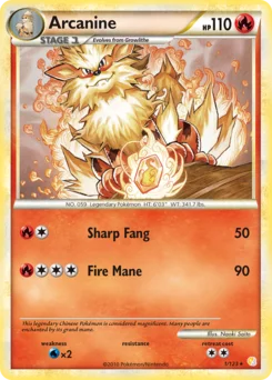 Arcanine 1 — HeartGold & SoulSilver