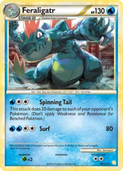 Feraligatr 20 — HeartGold & SoulSilver