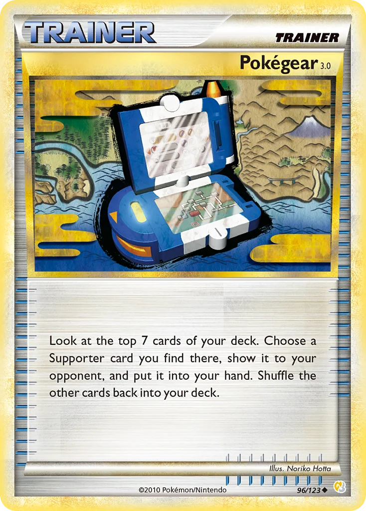 Pokégear 3.0 96 — HeartGold & SoulSilver 96, Normal finish