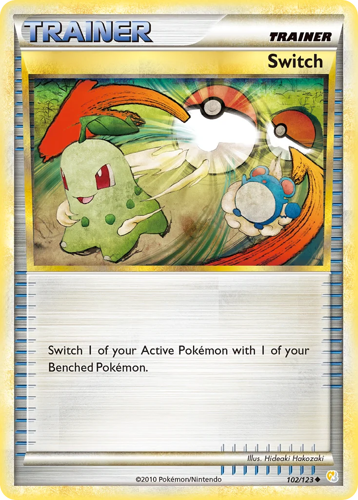 Switch 102 — HeartGold & SoulSilver 102, Normal finish