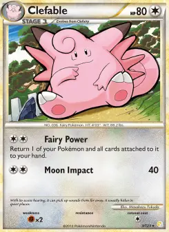 Clefable 3 — HeartGold & SoulSilver
