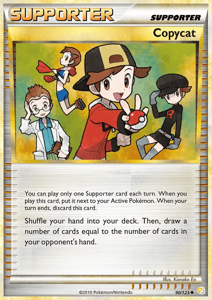 Copycat 90 card from HeartGold & SoulSilver