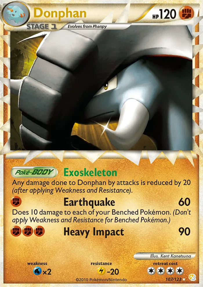Donphan 107 card from Celebrations: Classic Collection