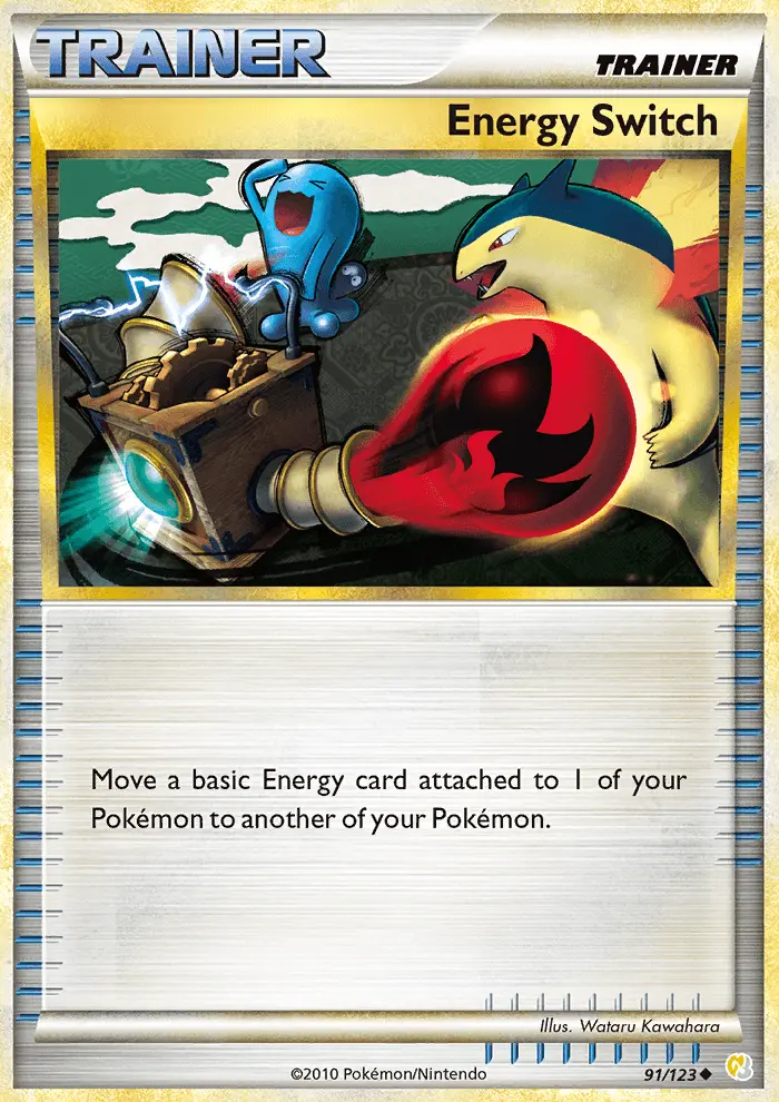 Energy Switch 91 — HeartGold & SoulSilver 91, Normal finish