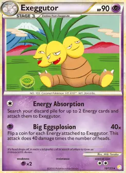 Exeggutor 18 — HeartGold & SoulSilver