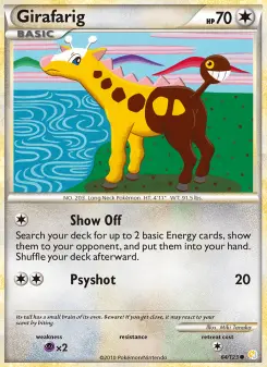 Girafarig 64 — HeartGold & SoulSilver