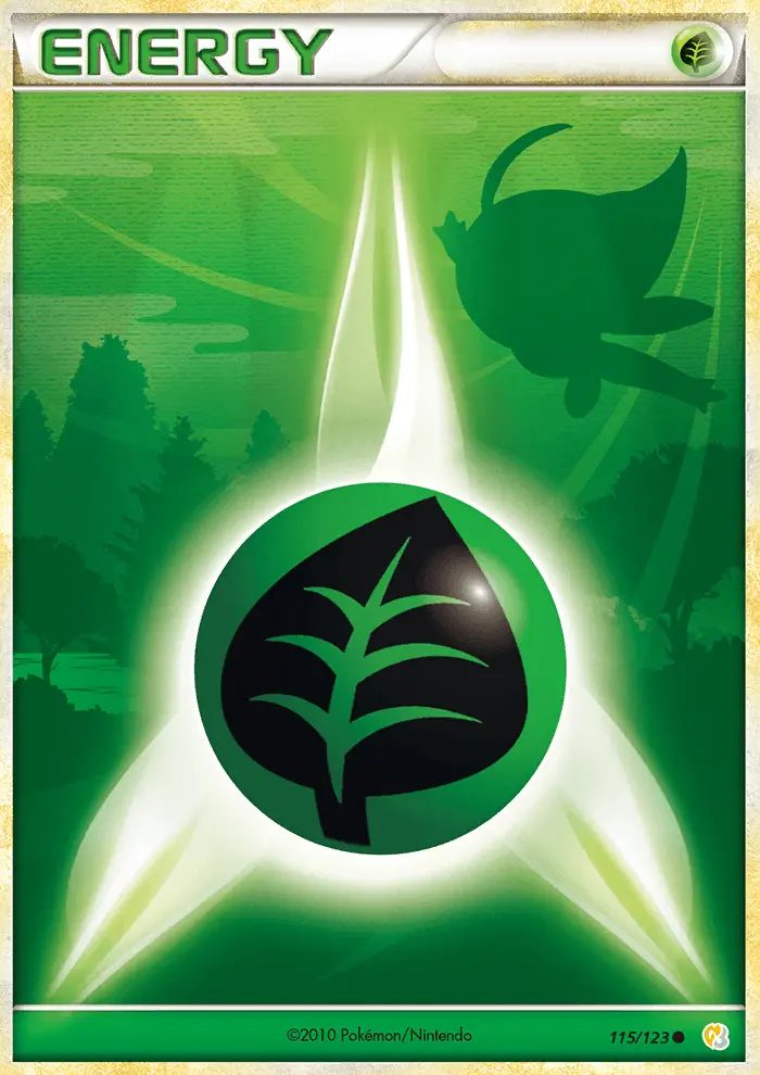 Grass Energy 115 — HeartGold & SoulSilver 115, Normal finish