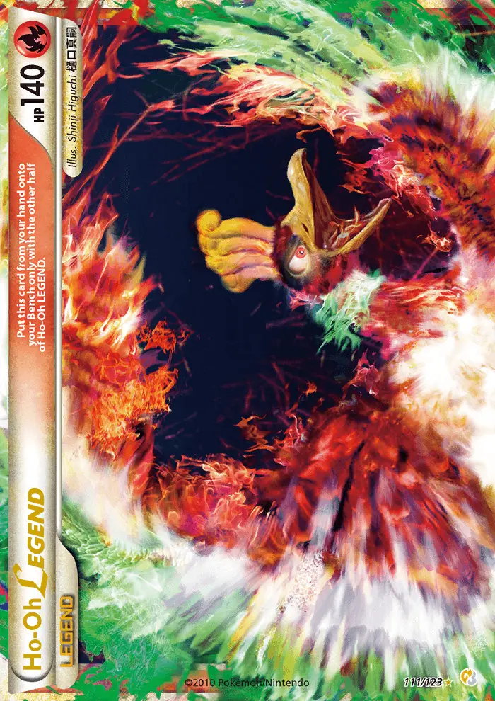 Ho-Oh LEGEND 111 — HeartGold & SoulSilver 111, Holofoil finish