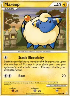 Mareep — HeartGold & SoulSilver #73
