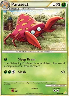 Parasect 48 — HeartGold & SoulSilver